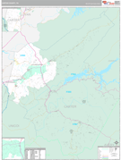 Carter County, TN Digital Map Premium Style