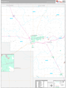 Cass County, IN Digital Map Premium Style