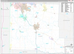 Cass County, MO Digital Map Premium Style