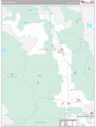 Chaffee County, CO Digital Map Premium Style