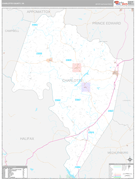 Charlotte County, VA Digital Map Premium Style