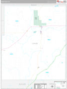 Chase County, KS Digital Map Premium Style