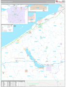 Chautauqua County, NY Digital Map Premium Style