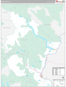 Chelan County, WA Digital Map Premium Style