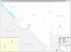 Chippewa County, MN Digital Map Premium Style