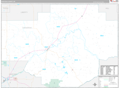 Chouteau County, MT Digital Map Premium Style