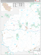 Clarion County, PA Digital Map Premium Style