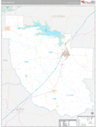 Clark County, AR Digital Map Premium Style