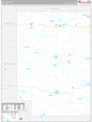 Clark County, WI Digital Map Premium Style