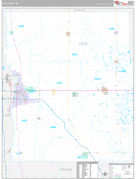 Clay County, MN Digital Map Premium Style