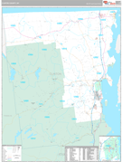 Clinton County, NY Digital Map Premium Style