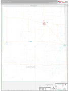 Cochran County, TX Digital Map Premium Style