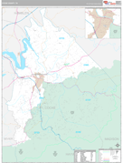 Cocke County, TN Digital Map Premium Style