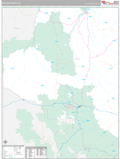 Coconino County, AZ Digital Map Premium Style