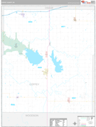 Coffey County, KS Digital Map Premium Style