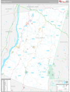 Columbia County, NY Digital Map Premium Style