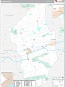Columbia County, PA Digital Map Premium Style