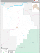 Columbia County, WA Digital Map Premium Style