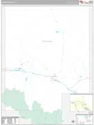 Converse County, WY Digital Map Premium Style