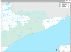 Cook County, MN Digital Map Premium Style