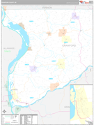 Crawford County, WI Digital Map Premium Style