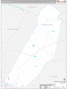 Cumberland County, VA Digital Map Premium Style