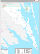 Currituck County, NC Digital Map Premium Style