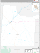 Custer County, MT Digital Map Premium Style