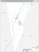 Dade County, GA Digital Map Premium Style