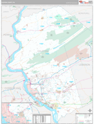 Dauphin County, PA Digital Map Premium Style