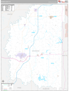 Daviess County, IN Digital Map Premium Style