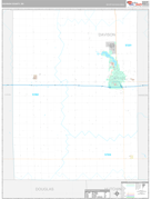 Davison County, SD Digital Map Premium Style