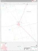 Dawson County, TX Digital Map Premium Style