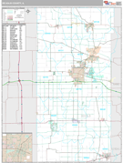 DeKalb County, IL Digital Map Premium Style