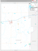 Dickinson County, KS Digital Map Premium Style