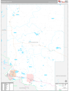 Dickinson County, MI Digital Map Premium Style
