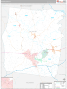 Dickson County, TN Digital Map Premium Style