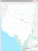 Dixie County, FL Digital Map Premium Style