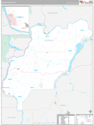 Douglas County, WA Digital Map Premium Style