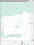 Duchesne County, UT Digital Map Premium Style