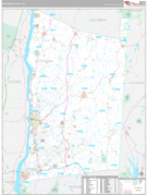 Dutchess County, NY Digital Map Premium Style
