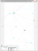 Duval County, TX Digital Map Premium Style