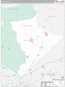 Edgefield County, SC Digital Map Premium Style