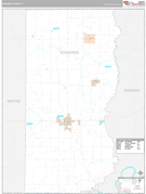 Edwards County, IL Digital Map Premium Style