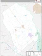 Effingham County, GA Digital Map Premium Style