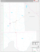 Ellis County, OK Digital Map Premium Style
