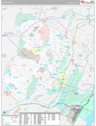 Essex County, NJ Digital Map Premium Style