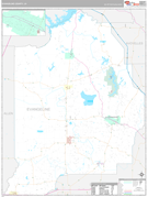 Evangeline Parish (County), LA Digital Map Premium Style