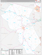 Fauquier County, VA Digital Map Premium Style