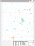 Fayette County, IA Digital Map Premium Style